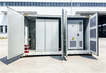 Zeroemisyjny park przemysłowy i skrzynka DC